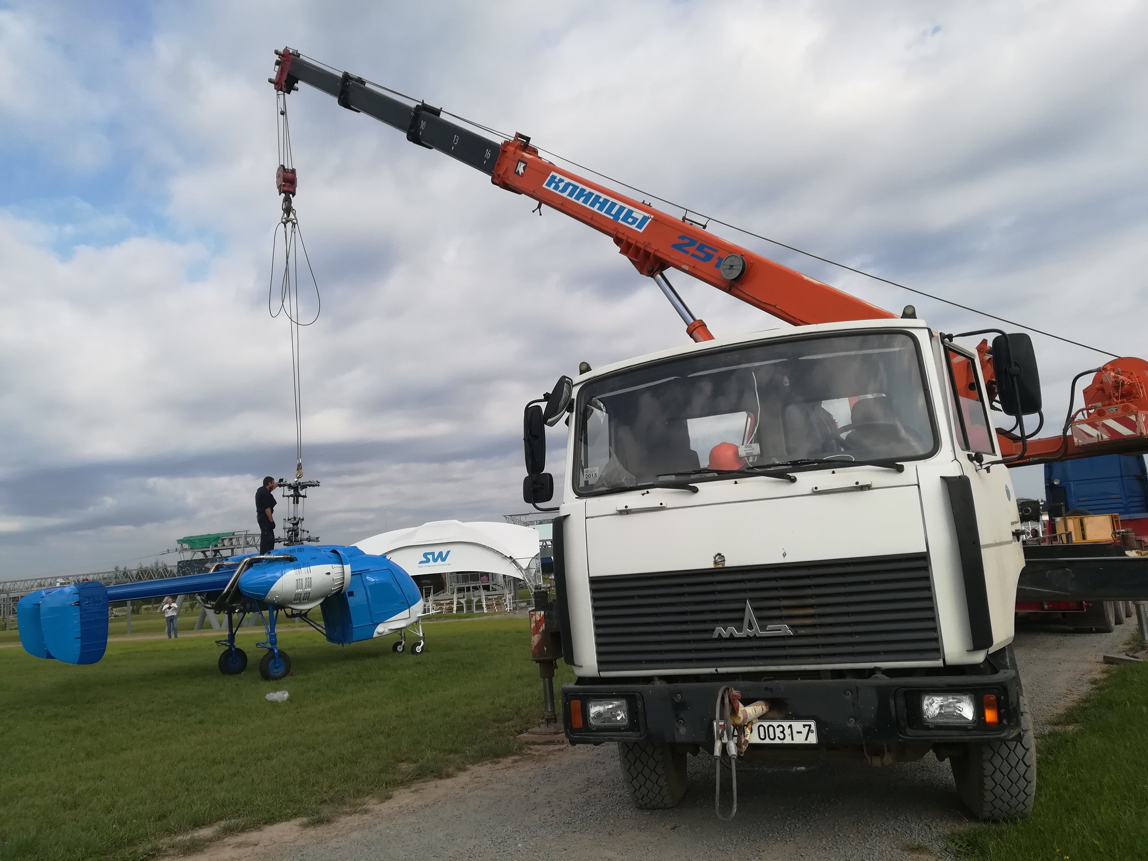 Аренда автокрана в Орша по низкой цене. Услуги строительного крана  недорого! Опытные крановщики.